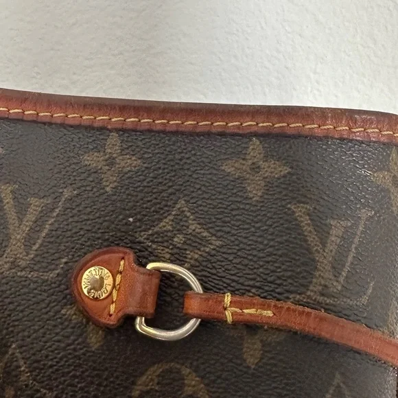 Louis Vuitton Brown Monogram Tote - Picture 9 of 16
